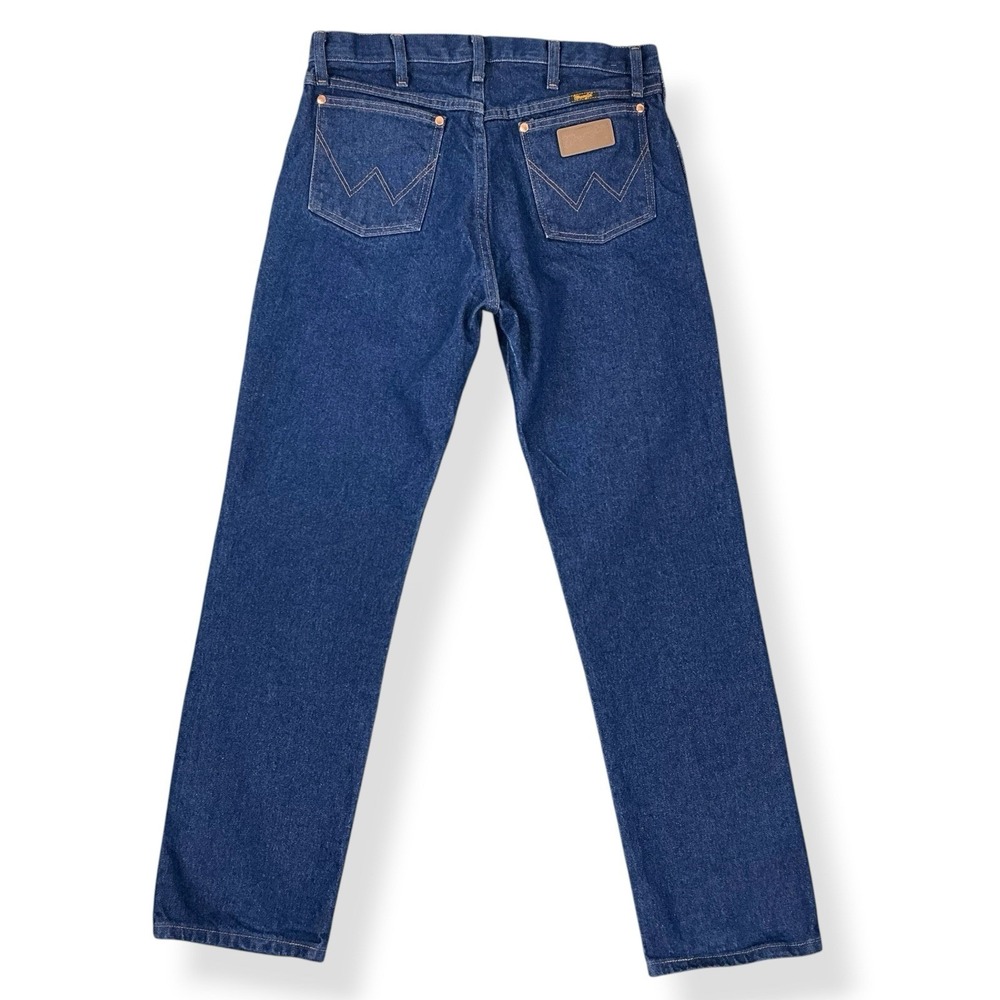 Wrangler Jeans Men 34x32 (ACTUAL 32x30) Blue 13MWZ‎ Cowboy Cut Western
